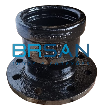 EXTREMIDADE FLANGE BOLSA PARA PVC-PBA